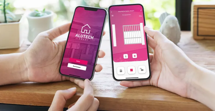 Умный привод для откатных ворот ALUTECH Roteo RTO-1000MKIT-Sm + проводные фотоэлементы LM-L